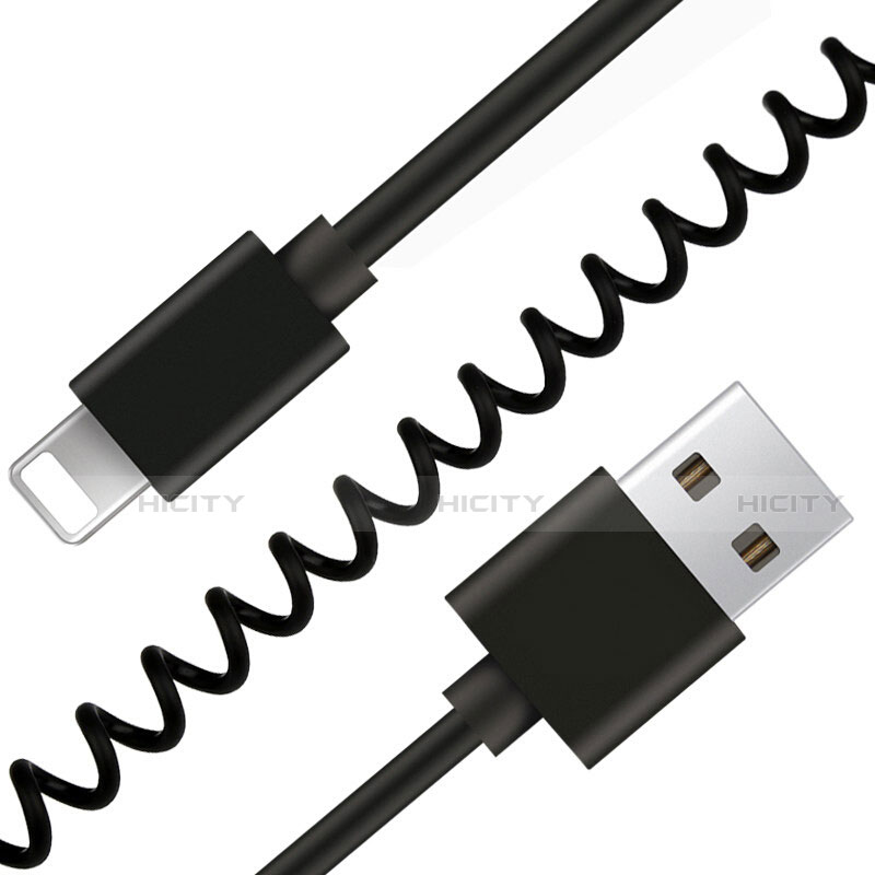 Cargador Cable USB Carga y Datos D08 para Apple iPad Pro 10.5 Negro