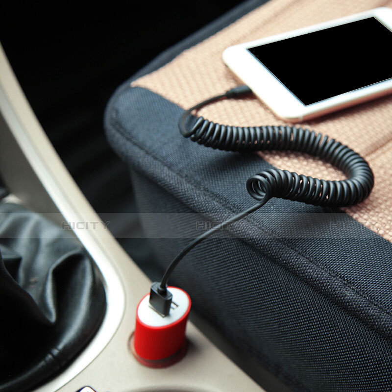 Cargador Cable USB Carga y Datos D08 para Apple iPhone 7 Plus Negro