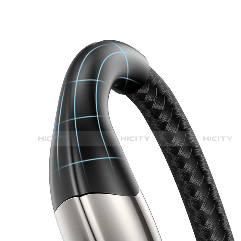 Cargador Cable USB Carga y Datos D09 para Apple iPad Air 2 Negro