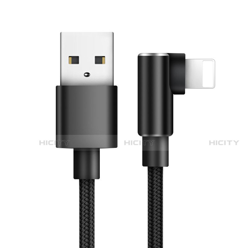 Cargador Cable USB Carga y Datos D17 para Apple iPhone 14 Plus Negro