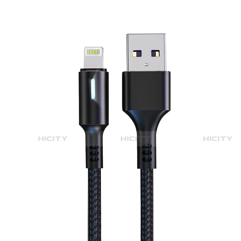 Cargador Cable USB Carga y Datos D21 para Apple iPad Pro 9.7 Negro