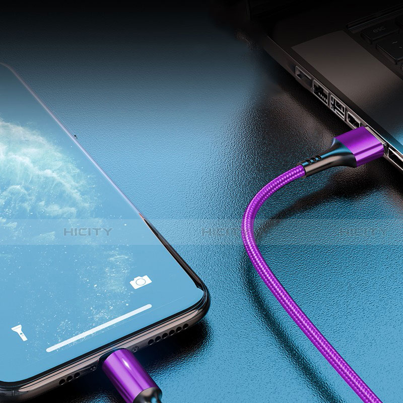 Cargador Cable USB Carga y Datos D21 para Apple iPhone SE3 ((2022))