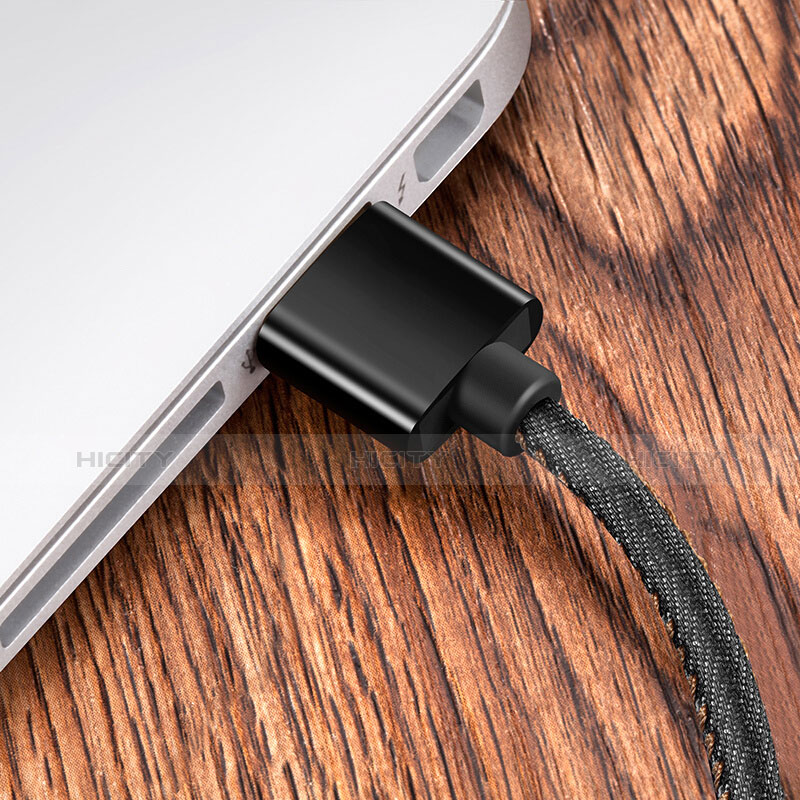 Cargador Cable USB Carga y Datos L04 para Apple iPhone XR Negro
