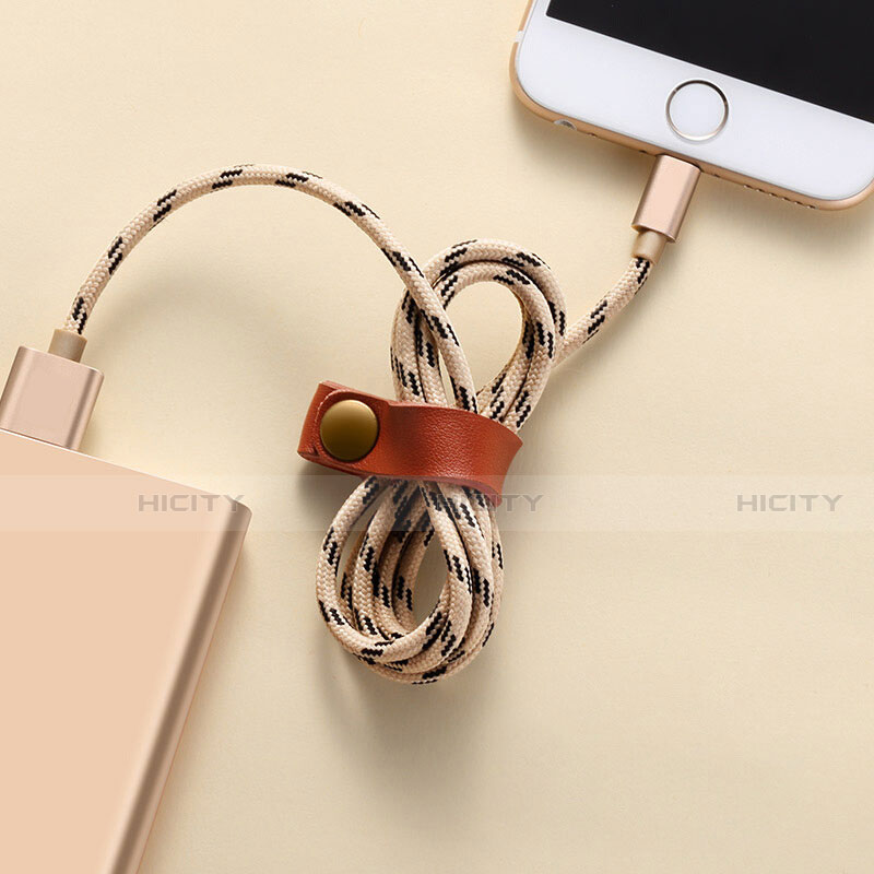 Cargador Cable USB Carga y Datos L05 para Apple iPhone 13 Mini Oro