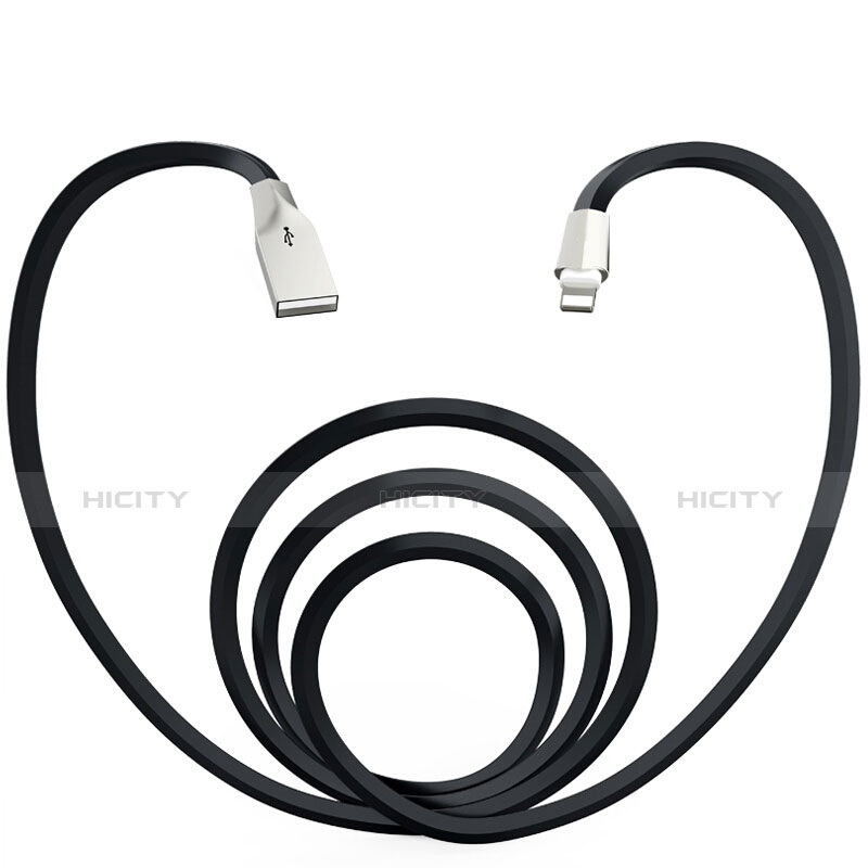 Cargador Cable USB Carga y Datos L06 para Apple iPad New Air (2019) 10.5 Negro