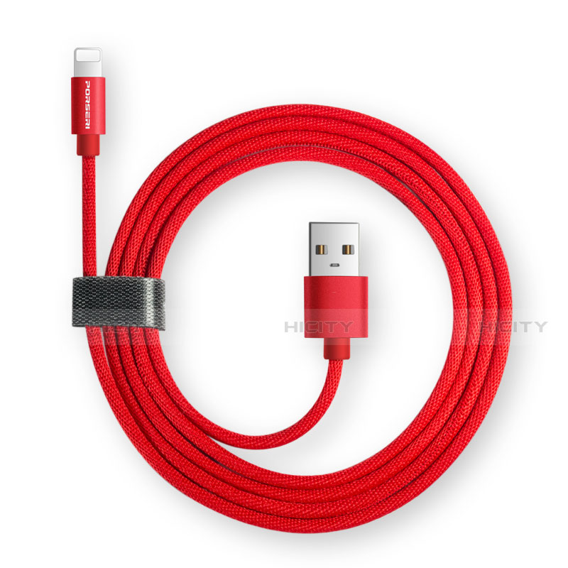 Cargador Cable USB Carga y Datos L14 para Apple iPhone 12 Pro Max Negro