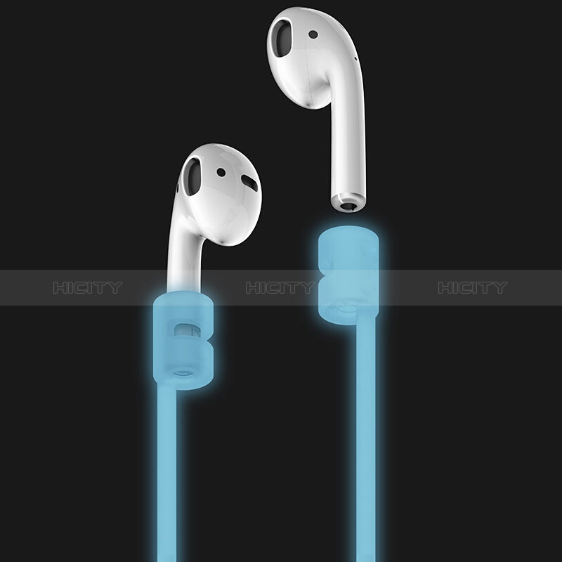 Correa Deportiva Cable Anti-Perdido Sport Strap Fluorescencia C02 para Apple AirPods Blanco