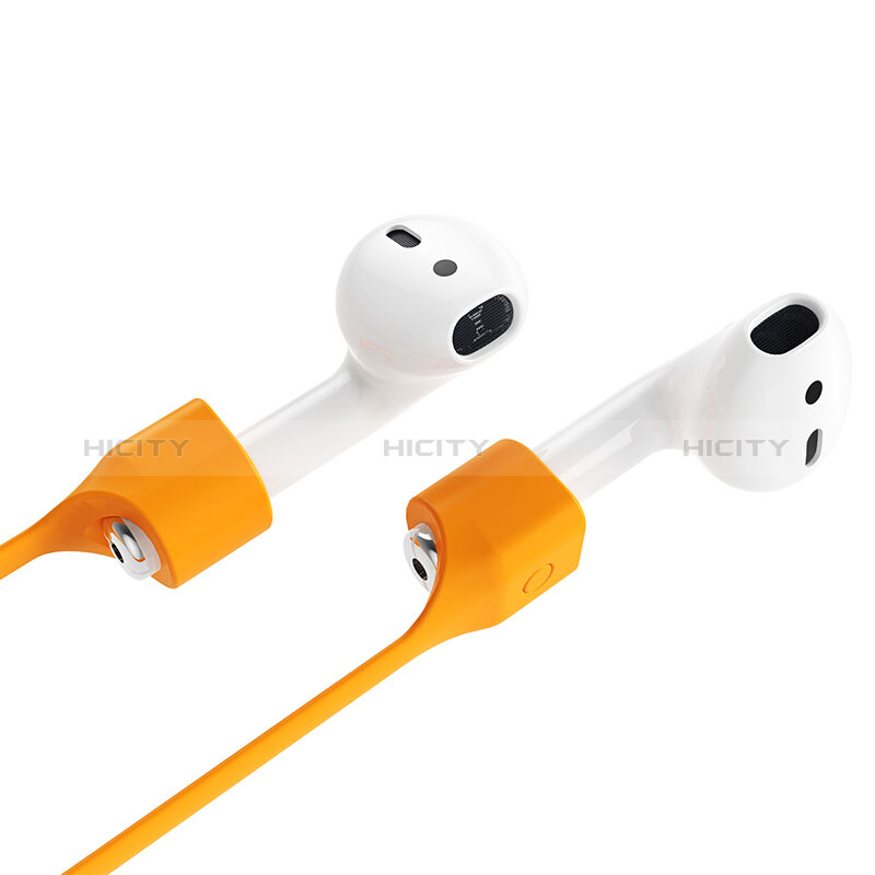 Correa Deportiva Cable Anti-Perdido Sport Strap para Apple AirPods Naranja