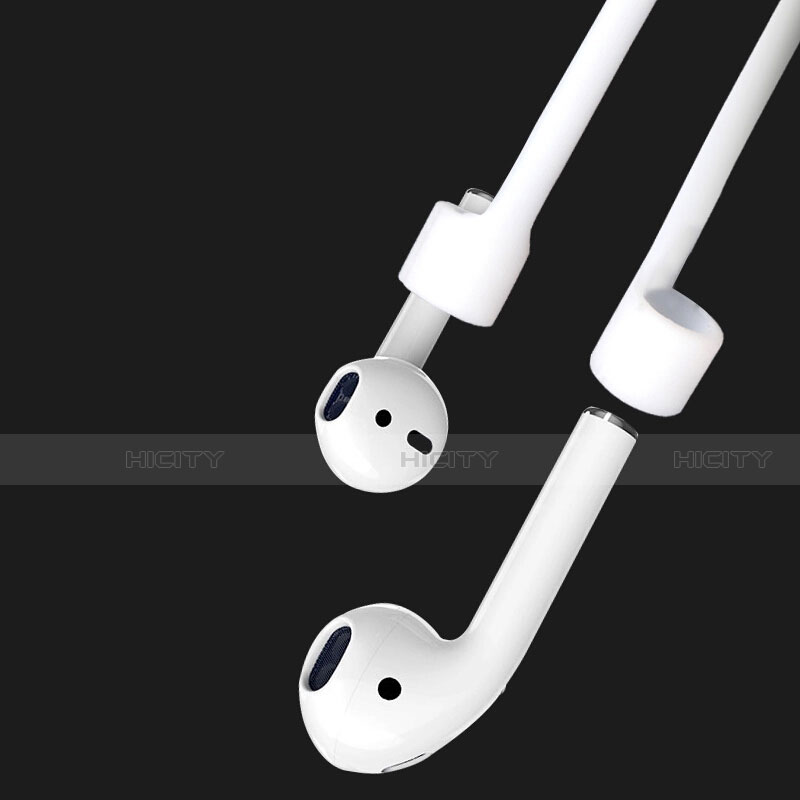 Correa Deportiva Cable Anti-Perdido Sport Strap para Apple AirPods Pro Plata