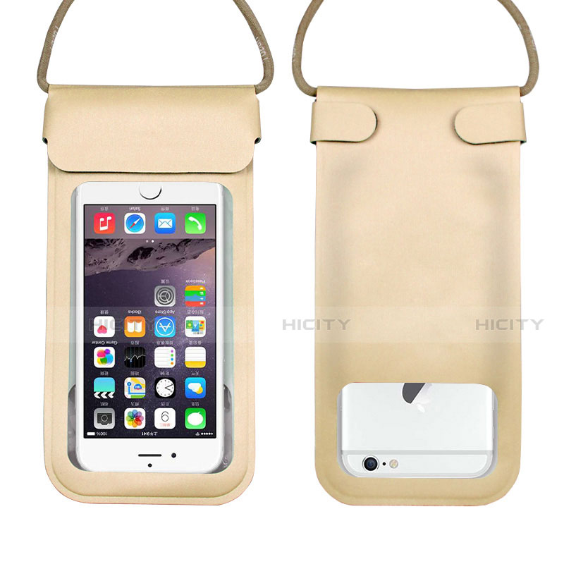 Funda Bolsa Impermeable y Sumergible Universal W10 Oro