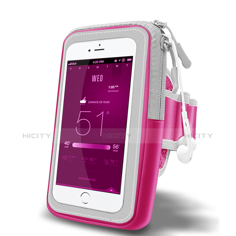 Funda Brazalete Deportivo Brazo Correr Universal B26 Rosa