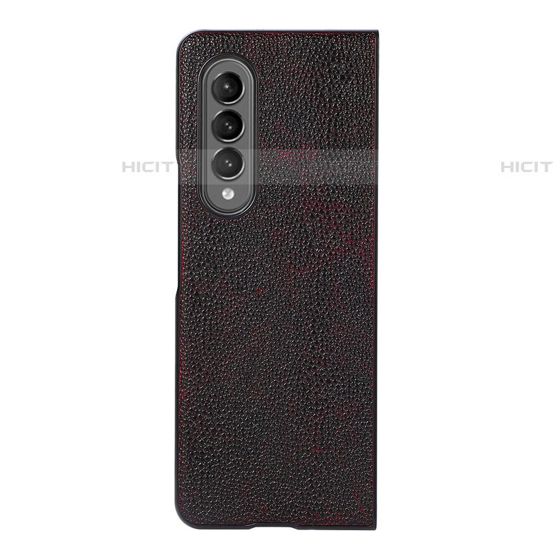 Funda Bumper Lujo Cuero y Plastico Mate Carcasa B07 para Samsung Galaxy Z Fold4 5G