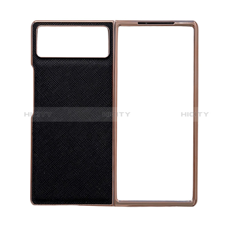 Funda Bumper Lujo Cuero y Plastico Mate Carcasa S01 para Xiaomi Mix Fold 2 5G