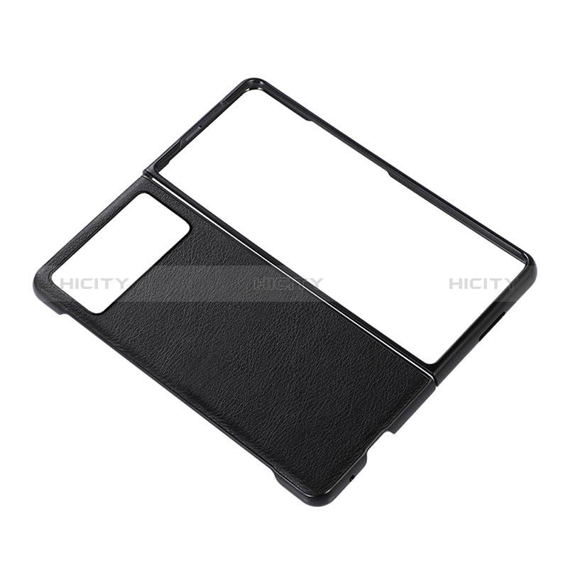 Funda Bumper Lujo Cuero y Plastico Mate Carcasa S03 para Xiaomi Mix Fold 2 5G