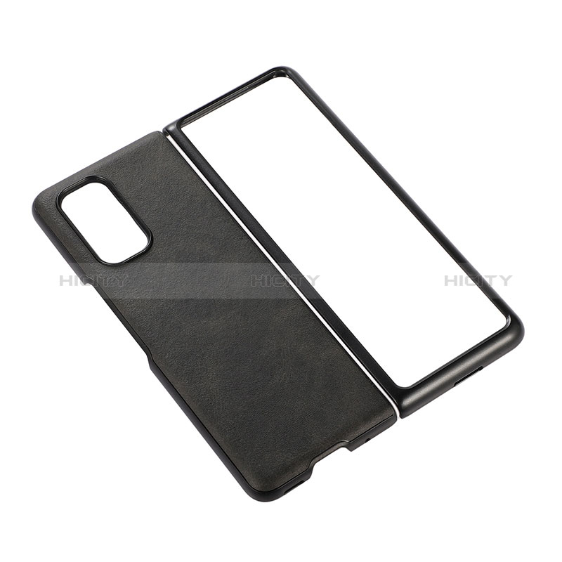 Funda Bumper Lujo Cuero y Plastico Mate Carcasa S06 para Xiaomi Mix Fold 5G