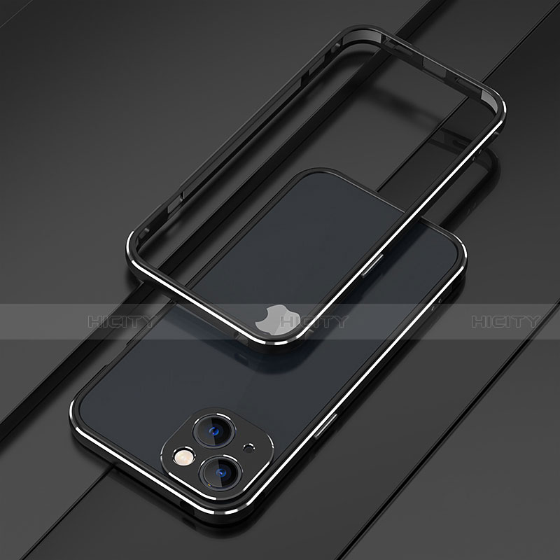 Funda Bumper Lujo Marco de Aluminio Carcasa A01 para Apple iPhone 14
