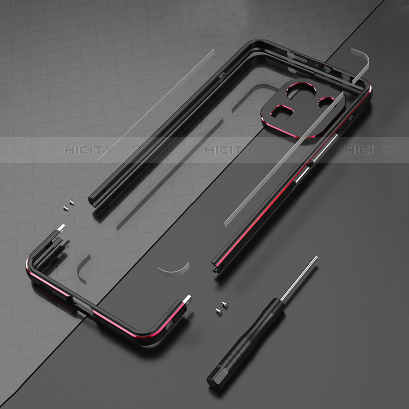 Funda Bumper Lujo Marco de Aluminio Carcasa A01 para Xiaomi Mi 11 Pro 5G