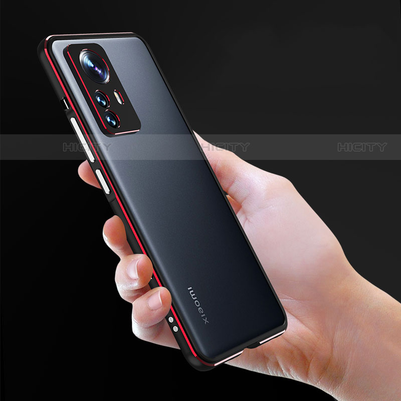 Funda Bumper Lujo Marco de Aluminio Carcasa A01 para Xiaomi Mi 12 Pro 5G