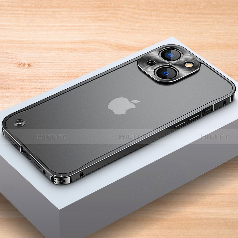 Funda Bumper Lujo Marco de Aluminio Carcasa A04 para Apple iPhone 13