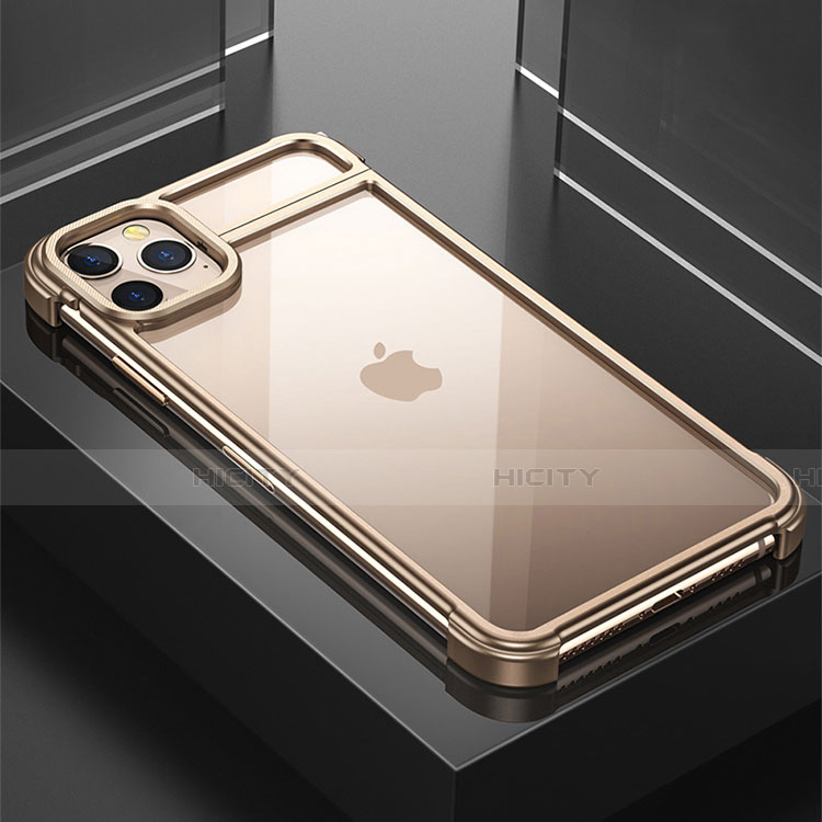 Funda Bumper Lujo Marco de Aluminio Carcasa F01 para Apple iPhone 11 Pro