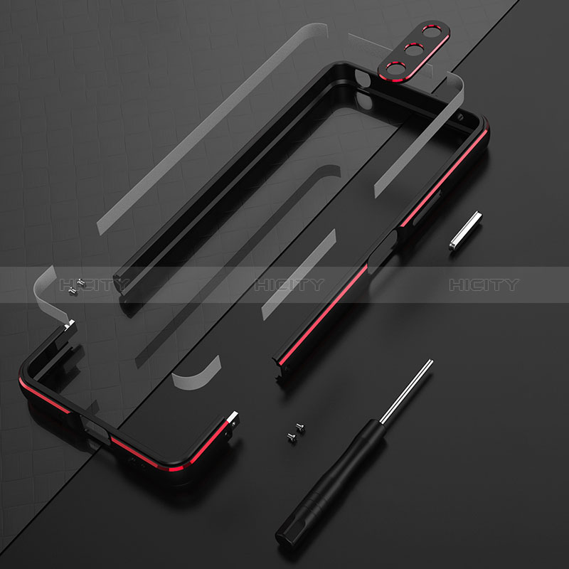 Funda Bumper Lujo Marco de Aluminio Carcasa JZ1 para Sony Xperia 10 V