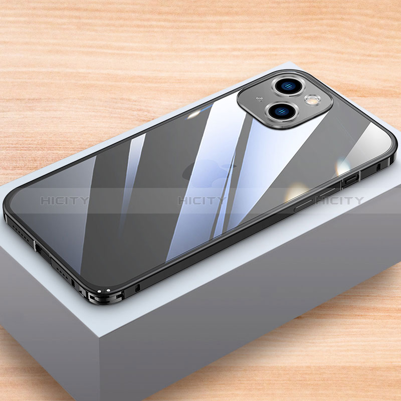 Funda Bumper Lujo Marco de Aluminio Carcasa LK1 para Apple iPhone 13