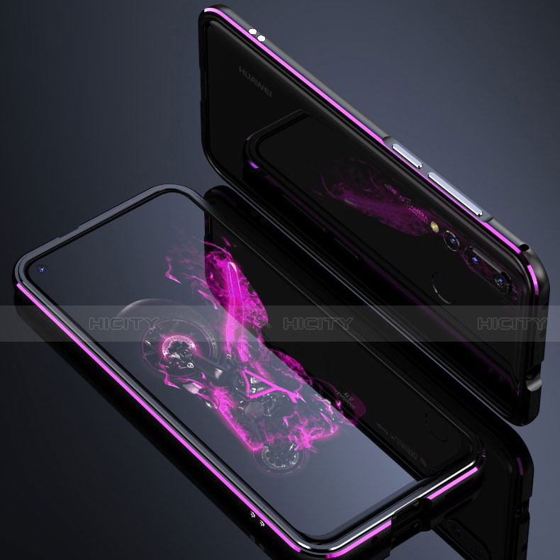 Funda Bumper Lujo Marco de Aluminio Carcasa M01 para Huawei P20