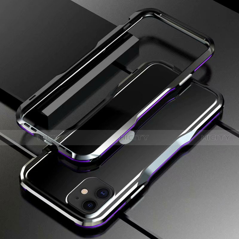 Funda Bumper Lujo Marco de Aluminio Carcasa para Apple iPhone 11