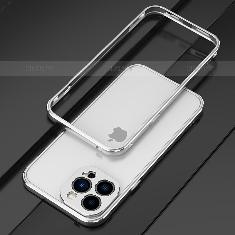 Funda Bumper Lujo Marco de Aluminio Carcasa para Apple iPhone 15 Pro