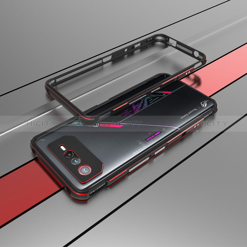 Funda Bumper Lujo Marco de Aluminio Carcasa para Asus ROG Phone 6 Pro