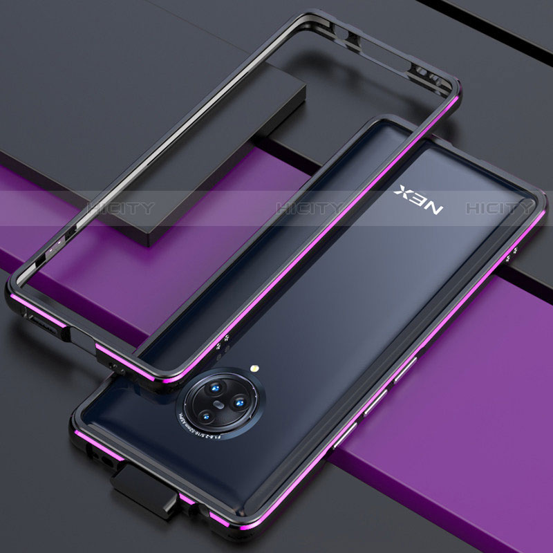 Funda Bumper Lujo Marco de Aluminio Carcasa para Vivo Nex 3