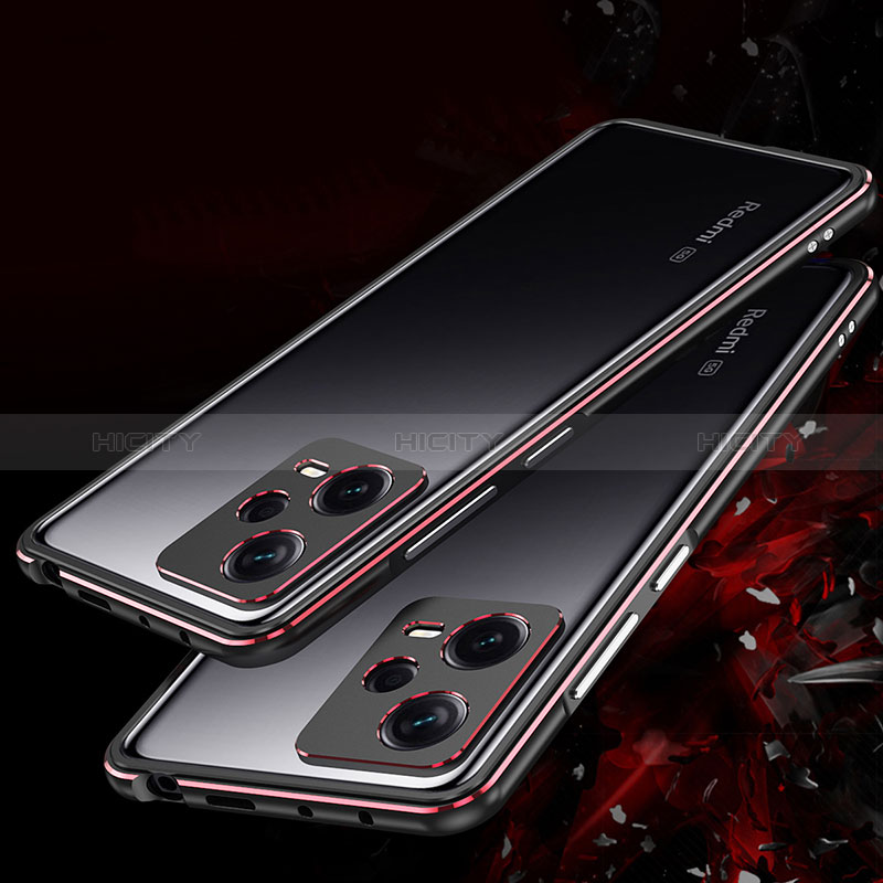 Funda Bumper Lujo Marco de Aluminio Carcasa para Xiaomi Redmi Note 12 Pro 5G