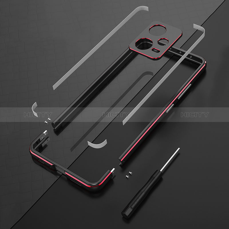 Funda Bumper Lujo Marco de Aluminio Carcasa para Xiaomi Redmi Note 12 Pro+ Plus 5G