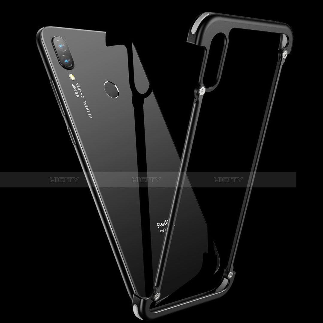 Funda Bumper Lujo Marco de Aluminio Carcasa para Xiaomi Redmi Note 7