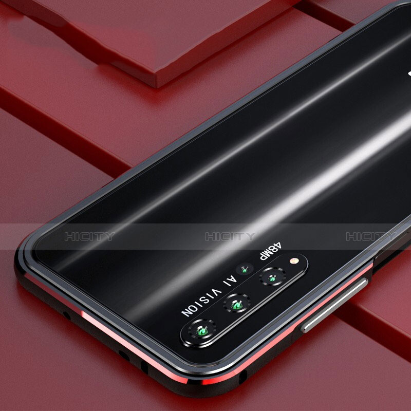 Funda Bumper Lujo Marco de Aluminio Carcasa T01 para Huawei Honor 20
