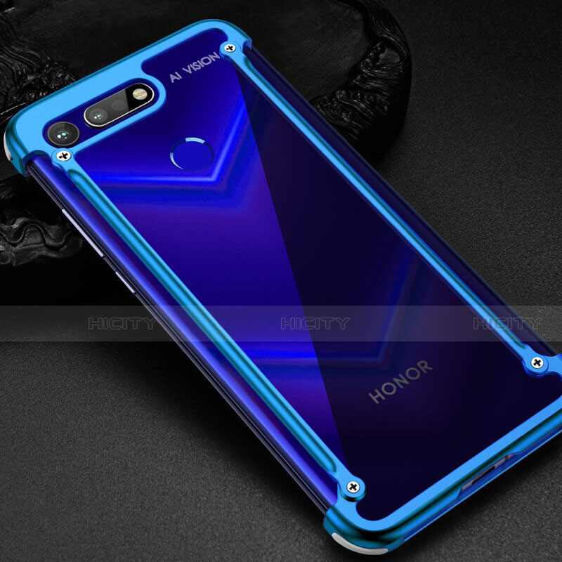 Funda Bumper Lujo Marco de Aluminio Carcasa T01 para Huawei Honor V20