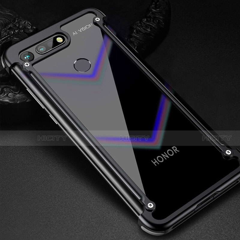 Funda Bumper Lujo Marco de Aluminio Carcasa T01 para Huawei Honor View 20