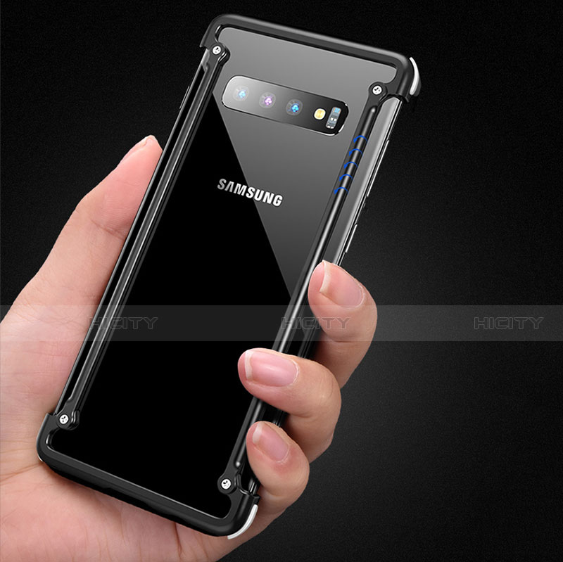 Funda Bumper Lujo Marco de Aluminio Carcasa T01 para Samsung Galaxy S10 5G