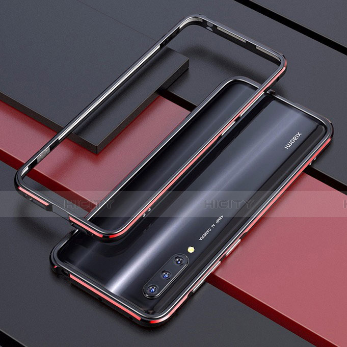 Funda Bumper Lujo Marco de Aluminio Carcasa T01 para Xiaomi Mi A3