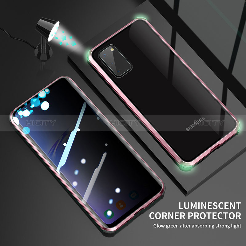 Funda Bumper Lujo Marco de Aluminio Espejo 360 Grados Carcasa LK3 para Samsung Galaxy S20 5G