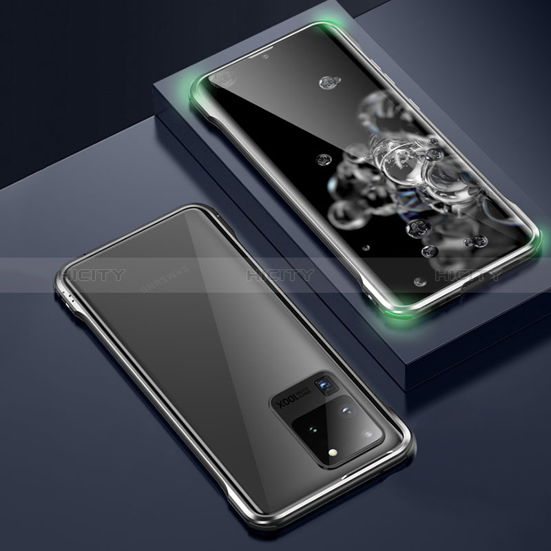 Funda Bumper Lujo Marco de Aluminio Espejo 360 Grados Carcasa LK4 para Samsung Galaxy S20 5G