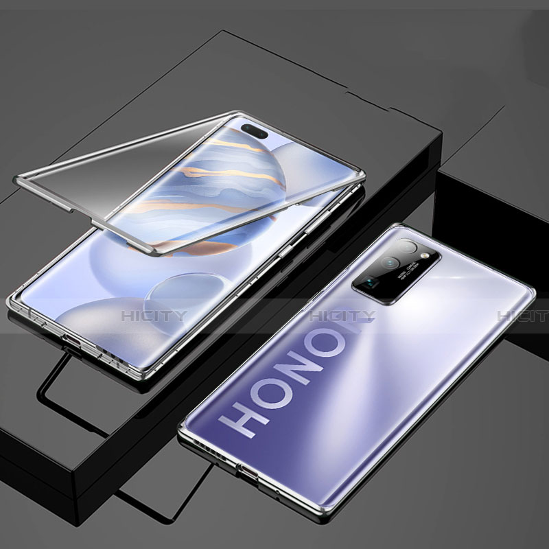 Funda Bumper Lujo Marco de Aluminio Espejo 360 Grados Carcasa M01 para Huawei Honor 30 Pro