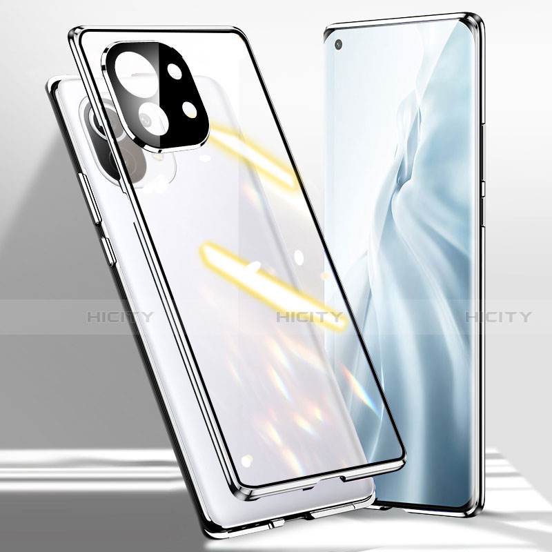 Funda Bumper Lujo Marco de Aluminio Espejo 360 Grados Carcasa M01 para Xiaomi Mi 11 5G