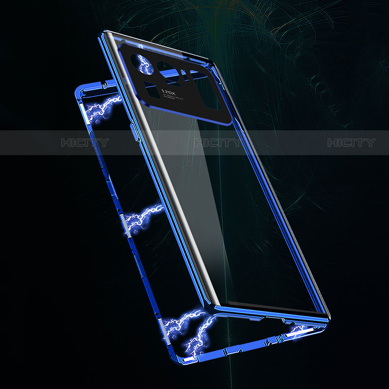 Funda Bumper Lujo Marco de Aluminio Espejo 360 Grados Carcasa M01 para Xiaomi Mi 11 Ultra 5G