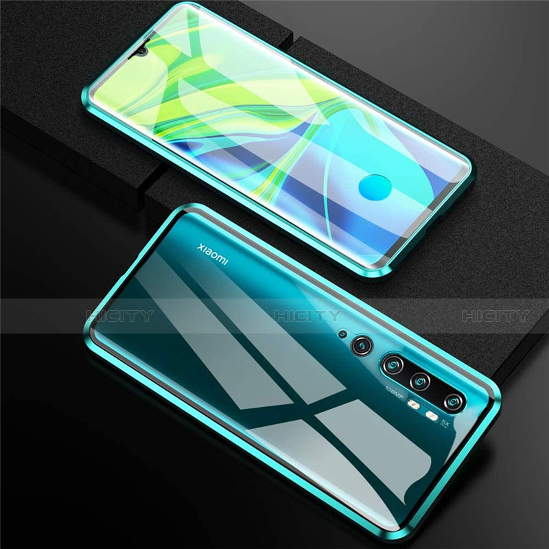 Funda Bumper Lujo Marco de Aluminio Espejo 360 Grados Carcasa M01 para Xiaomi Mi Note 10