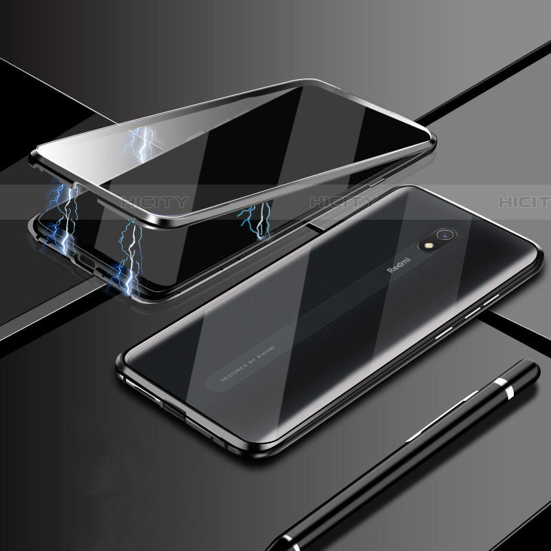 Funda Bumper Lujo Marco de Aluminio Espejo 360 Grados Carcasa M01 para Xiaomi Redmi 8A