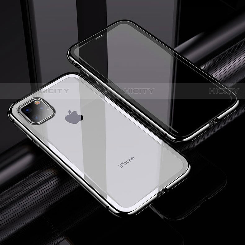 Funda Bumper Lujo Marco de Aluminio Espejo 360 Grados Carcasa M02 para Apple iPhone 11 Pro
