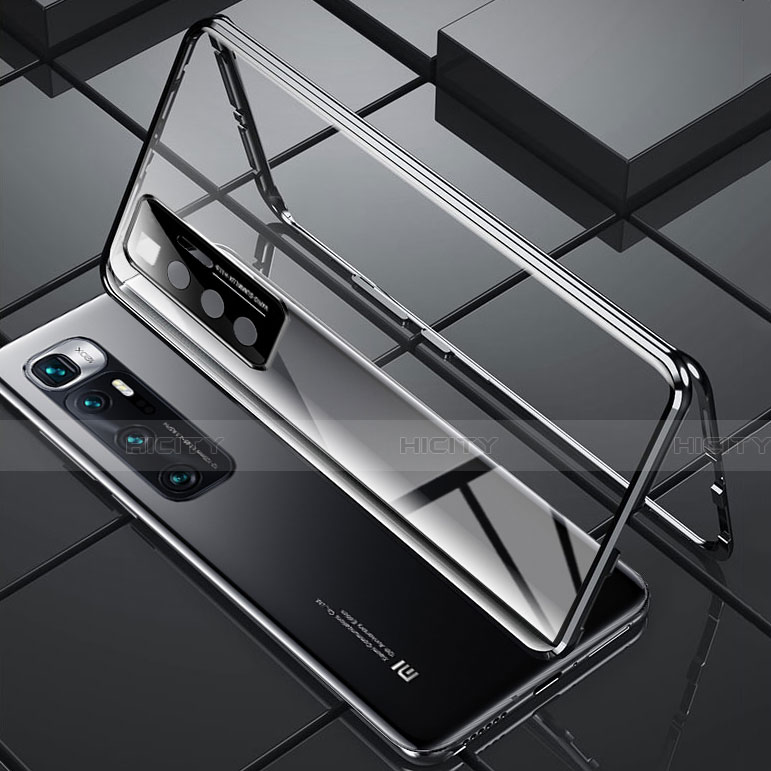 Funda Bumper Lujo Marco de Aluminio Espejo 360 Grados Carcasa M02 para Xiaomi Mi 10 Ultra
