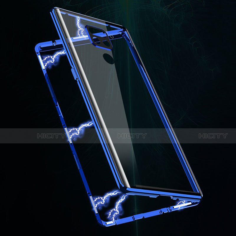Funda Bumper Lujo Marco de Aluminio Espejo 360 Grados Carcasa M02 para Xiaomi Redmi Note 9