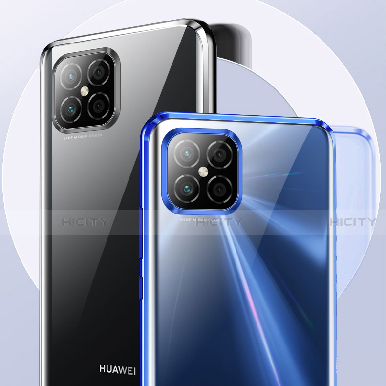 Funda Bumper Lujo Marco de Aluminio Espejo 360 Grados Carcasa M03 para Huawei Nova 8 SE 5G